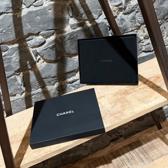 Chanel 22C Champagne Gold Crystals Pearls CC Chain Drop Necklace - Picture 11 of 11